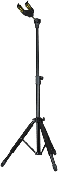 헥스 기타 오토락 스탠드 접이식 거치대 (통기타 일렉 베이스), 1개