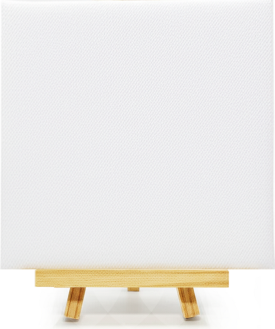 미니 캔버스 이젤 세트 15cm X 15cm, 5개