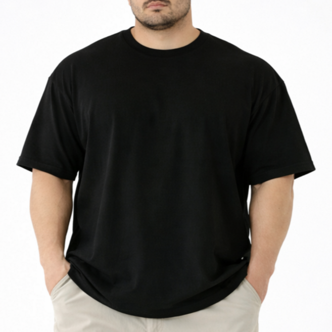 ESU 남자 머슬핏 반팔 티셔츠 빅사이즈 오버핏 짐웨어 (L~6XL 국내생산)