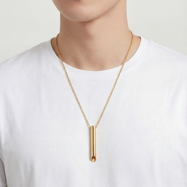 디노로웰 금연 파이프 스틱 목걸이 스트레스 해소 명상 요가