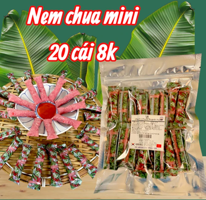 대박푸드 냄 20개세트 (Nem chua thanh hoa ), 40개, 20g - 쿠팡