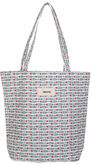 알맹 물빠지는 목욕가방 수영가방 스파백 AMCMB30, 피쉬블루 AMMB30