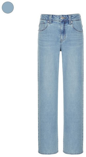 게스 여성 LBL 롱 와이드 저온스 데님 RP2D01J2 3010020