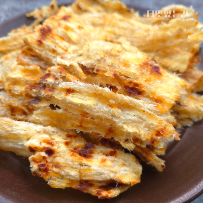 더맛있는건어물 구운 순살 아귀채, 2개, 300g