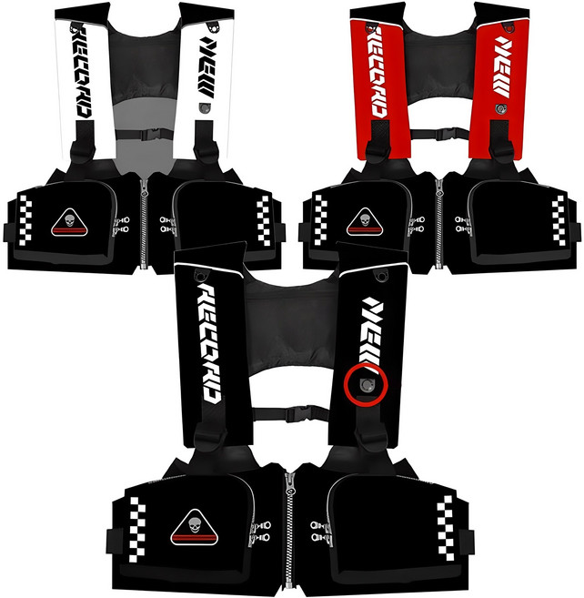 루코 낚시구명조끼 부력보조복 라이프자켓 낚시조끼, 블랙