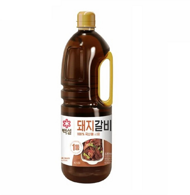 백설 돼지갈비 양념, 2.05kg, 1개