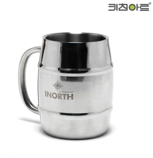 키친아트 이중비어컵, 1개