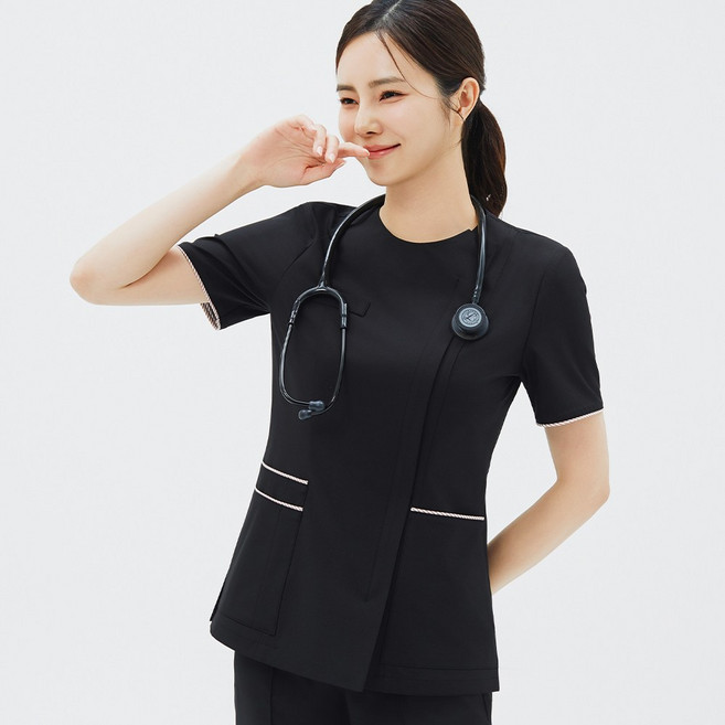 더유니폼랩 간호복 수술복 병원 간호사 상의 스크럽복 OS-206