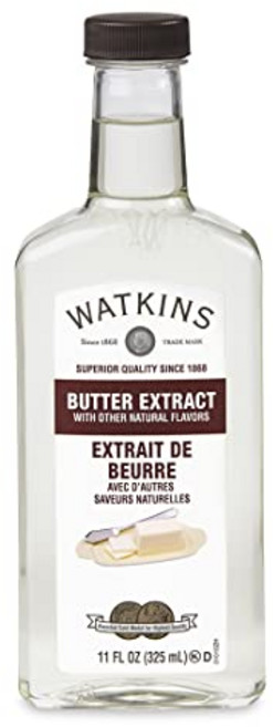 왓킨스 버터 추출물 (기타 천연 향료 포함) 311g 병 Watkins Butter Extract with Other Natural Flavors 11 oz. Bottle, 11 Fl Oz (1팩), 1개, 325ml