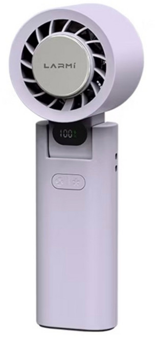 樂米 LARMI LMF08 手持製冷風扇, 樂米 製冷風扇 LMF08 紫色