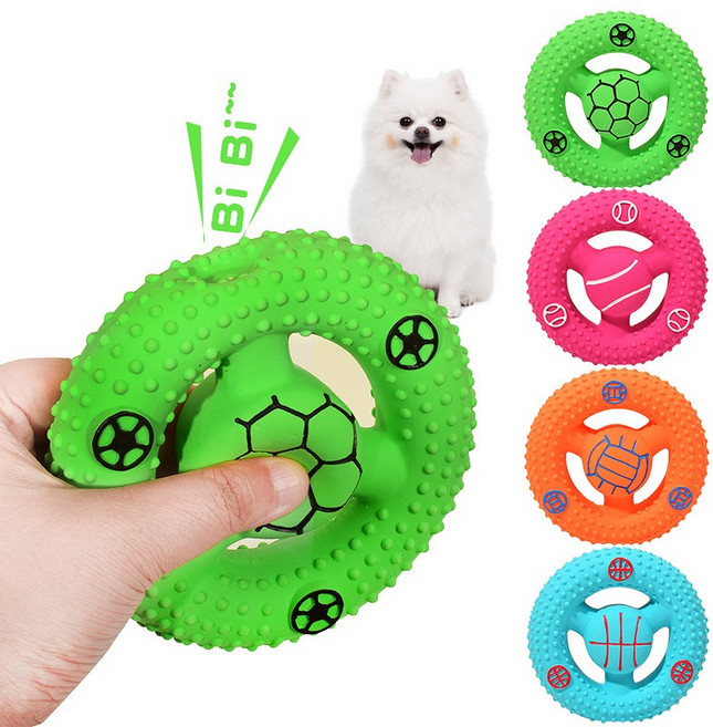 반려동물 장난감 라텍스 소재, 1개, Random colors