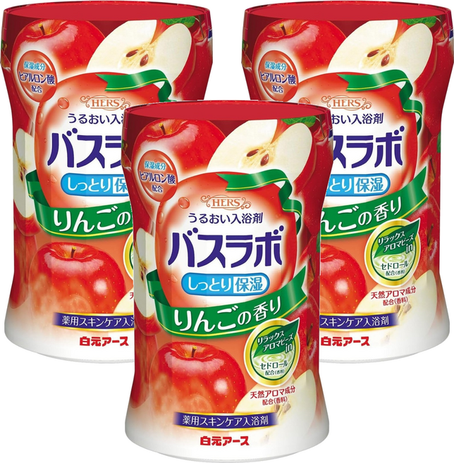 하쿠겐어스 허즈 바스라보 사과 향, 540g, 3개