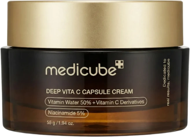 메디큐브 딥 비타C 캡슐 크림, 55g, 3개 - 쿠팡
