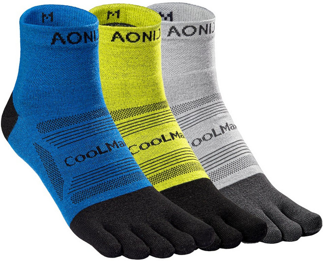 오니지 러닝 발가락양말 마라톤 아웃도어 등산 클라우드 S40 세트, M, 1세트