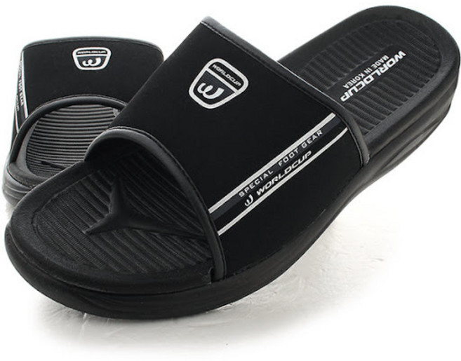 월드컵 푹신한 소프트 쿠션 남자 슬리퍼 마일