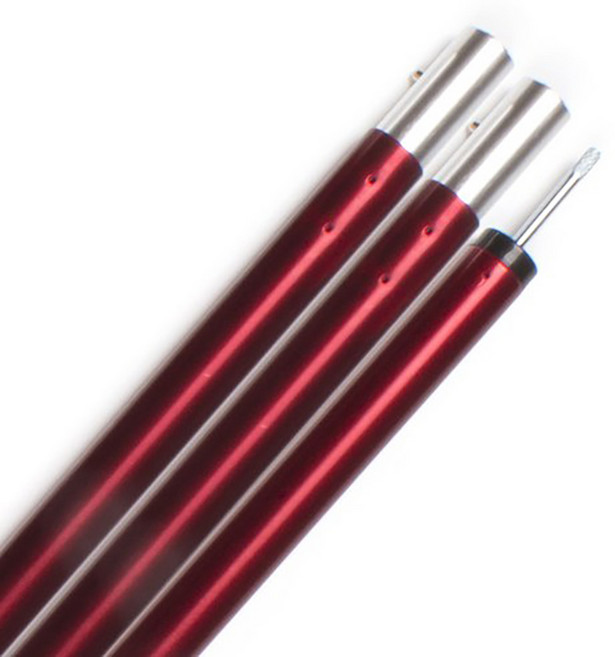 카디움 두랄루민 3절 분리형 폴대 28파이 180 텐트 타프 차박, 두랄루민 폴대, 28파이 180cm 와인, 1개