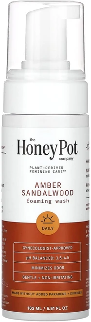 The Honey Pot Company 앰버 샌들우드 포밍 워시 163ml(5.51fl oz), TheHoneyPotCompany앰버샌들우드포밍워시16, 1개, 163ml - 쿠팡