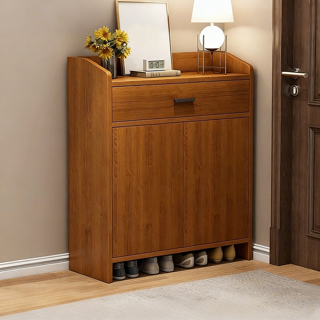 모던 신발장 수납장 현관 정리 다용도 캐비닛 서랍형, 3단, A01