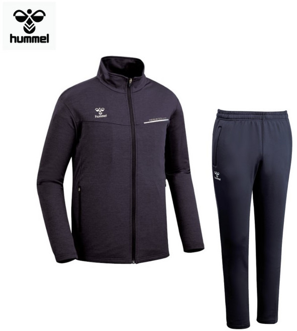 험멜 트레이닝복 세트-기모트레이닝복 상하세트(HM-2551-다크네이비)안감기모