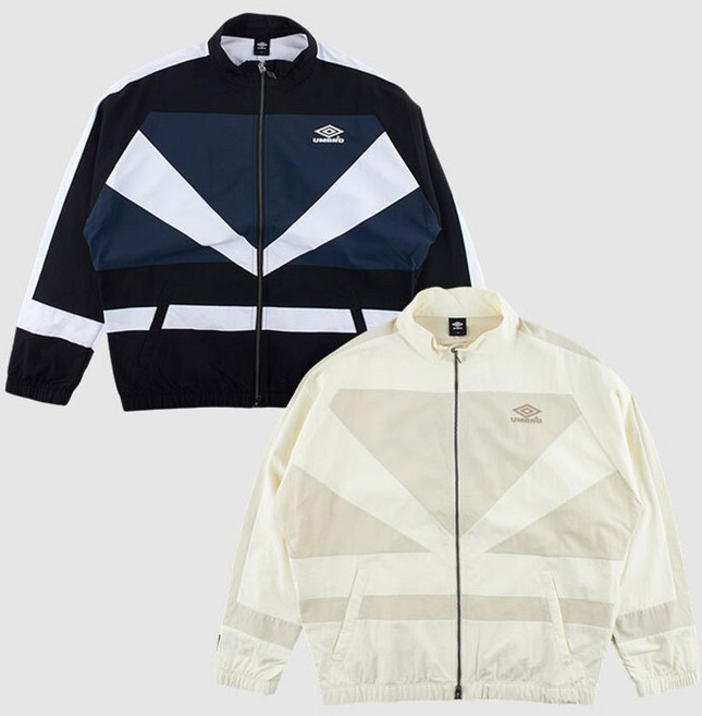 [엄브로] HBL BLOKE OG 웜업 스탠넥 바람막이 자켓 UQ221CJK51