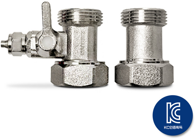 수도아답터 KC인증 고급 대형아답터 커플링아답터 1/4(6mm)정수기호스용, 1개