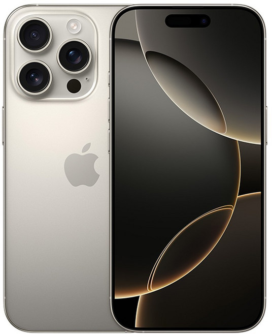 Apple 정품 아이폰 16 Pro 자급제, 내추럴 티타늄, 512GB