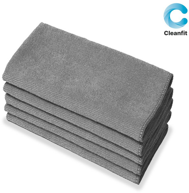크린핏 경편 극세사 손걸레 40x60, 회색, 5개