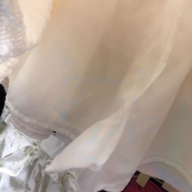 A字蕾絲蛋糕半身裙 女設計感蓬蓬短裙