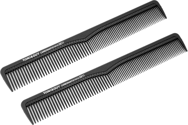 셀리본 강화 세라믹 카본콤 브러시 CPC-1104, 블랙, 2개