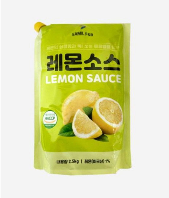 삼일 레몬소스 2.5kg, 2개