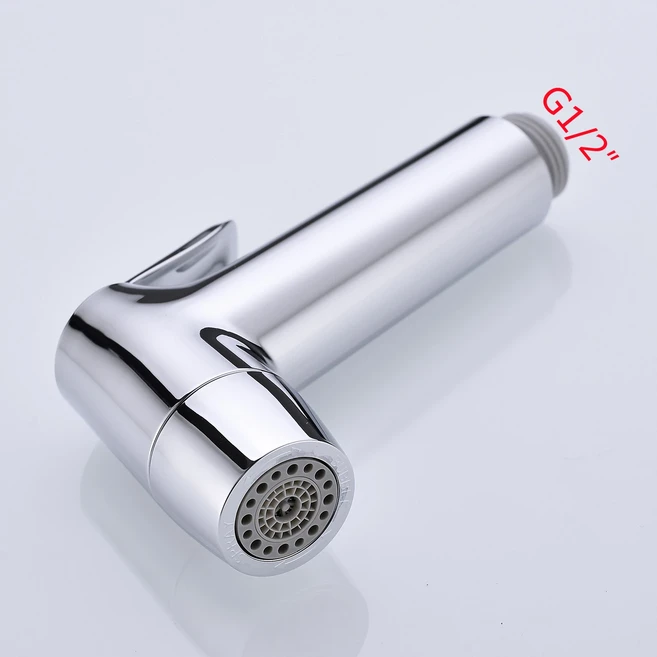 욕실 화장실 주방 정원용 핸드헬드 비데 분무기 조절 벽걸이 Shattaf 휴대용 샤워 액세서리