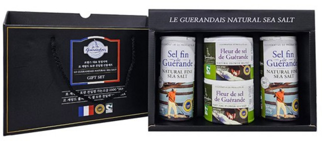 [프랑스 직수입]르 게랑드 토판 천일염 선물세트