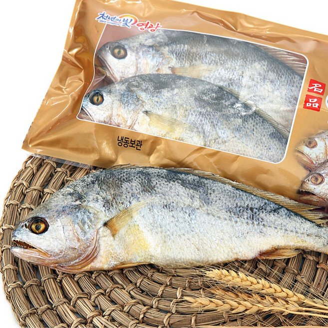 [식품의전당] 영광 법성포 참조기 굴비 선물 세트 영광굴비 장대굴비 특대 왕특대 특장 대 선물용 10미 10마리 20미, 6_영광굴비 10미 1kg 우의정 세트, 1개
