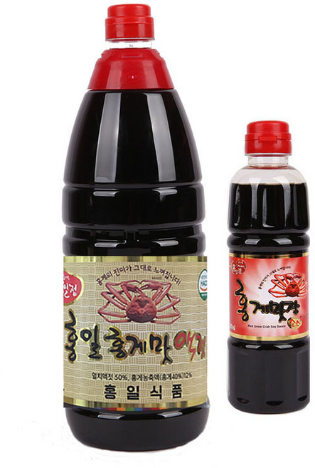 홍일식품 홍게맛장소스 홍게맛액젓 멸치액젓 새우젓 홍게맛장의 황금 배합 추가증정, 1개, 1.8L