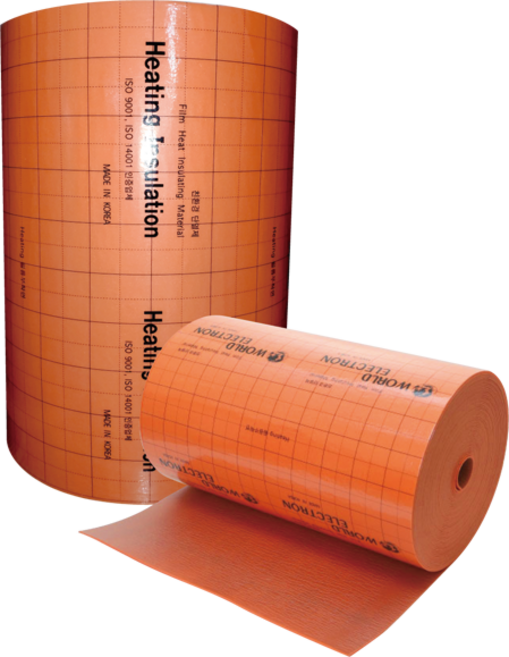바닥난방 전기필름 PTC 난방필름 셀프시공 히팅 1M단위 재단판매, 2. 부자재 보온단열재 1M X 1M