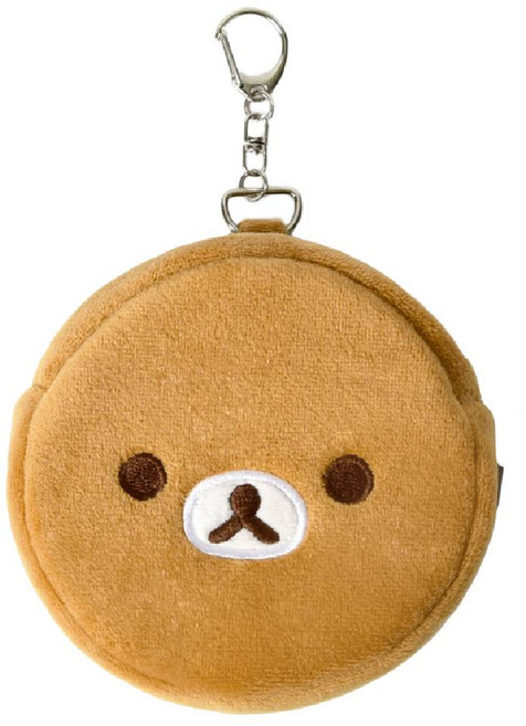 리락쿠마 원형 파우치