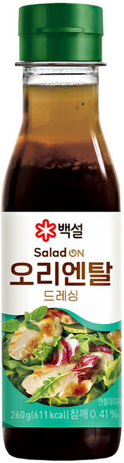 오리엔탈드레싱 260G(개) 씨제이 소스, 1개, 260g