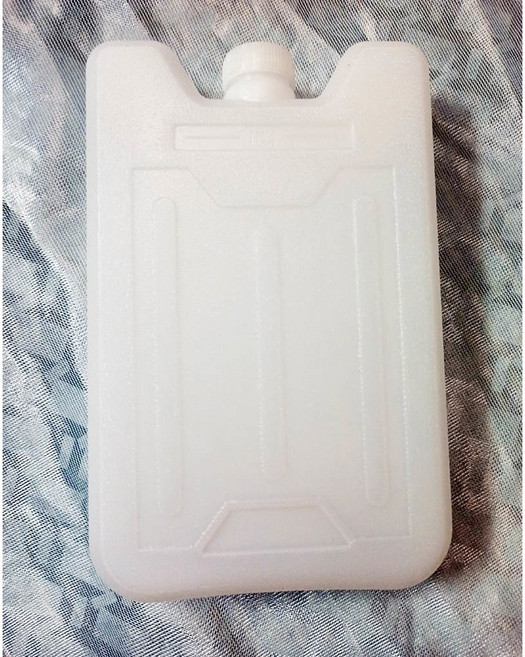 600ml 재사용 가능한 얼음 벽돌 얼음 블록 아이스 팩 쿨러 우유 저장 캠핑 여행 쿨러 상자 휴대용 숙박 신선한 얼음 블록, 1개, 1PCS White Ice Box