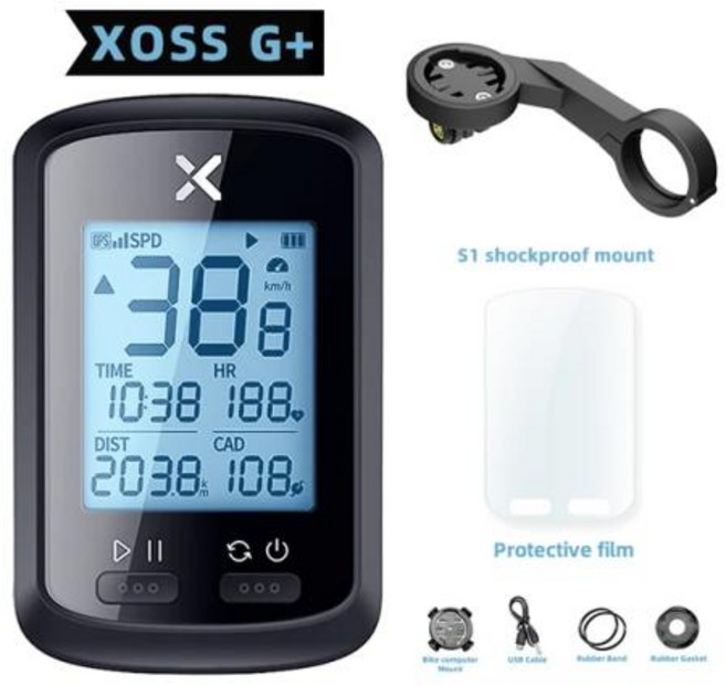 자전거 속도 측정기 무선 사이클 속도계 네비게이션 컴퓨터 방수, 13) G PLUS Group L, 1개