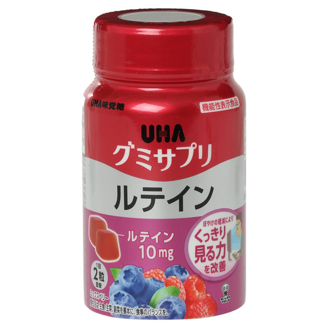 유하미카쿠토 서프리 루테인 10mg 믹스베리맛 구미, 1개, 60정