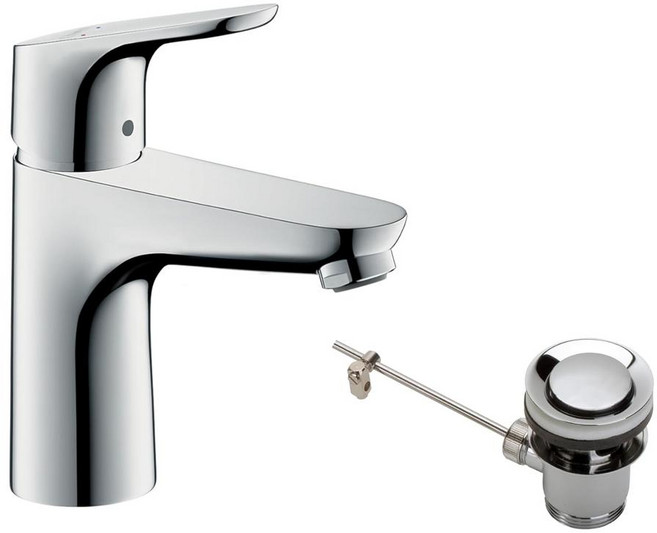 hansgrohe 한스그로헤 포커스 싱글 레버 세면기 수전 31607000, 1개
