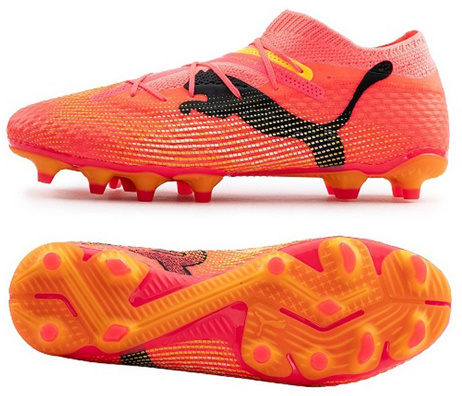 푸마 남성 미드 발목 축구화 퓨쳐7 프로+ 레드