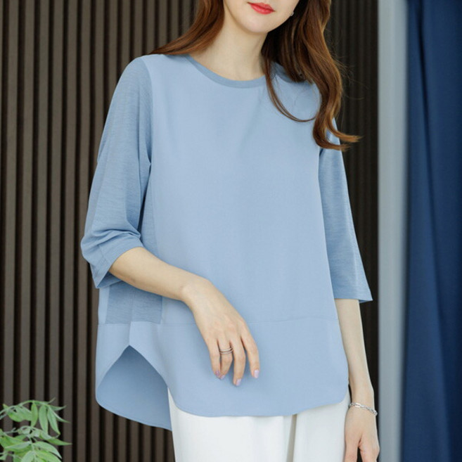 데드라 페딘7부블라우스티 TBC3076