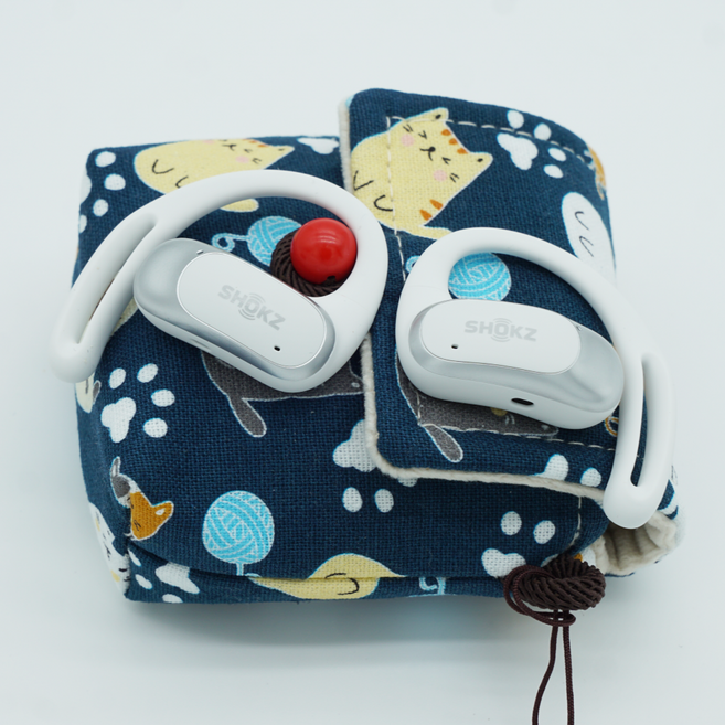 샥즈 오픈핏 에어 케이스 SHOKZ OPENFIT T511 아임펄슨 투명 케이스, NO.5 샥즈오픈핏에어T511고양이파우치