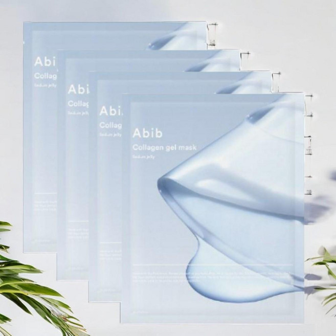 아비브 수분탄력 비건 콜라겐 겔 마스크 수분초 젤리 4개입 1개
