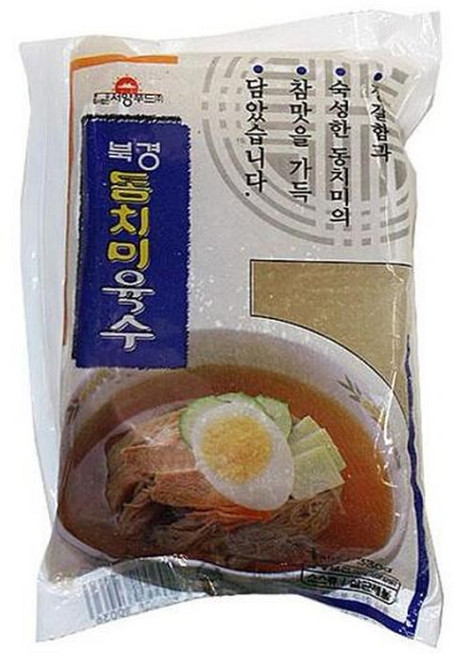 JH00046552EK(냉동)북경 냉면 동치미육수330gX30개, 동치미육수330gX30봉, 30개, 330g