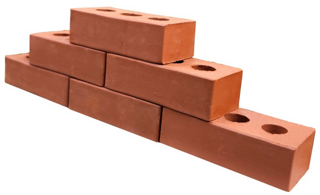 남문건축자재안전 황토 적벽돌, 10개