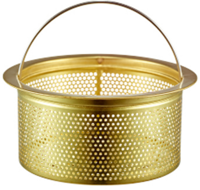 [CUSOON] 구리의 힘으로! (황동100%) "악취 물때 벌레" 해결 싱크대 배수구 거름망 - 중, 1개, 1개