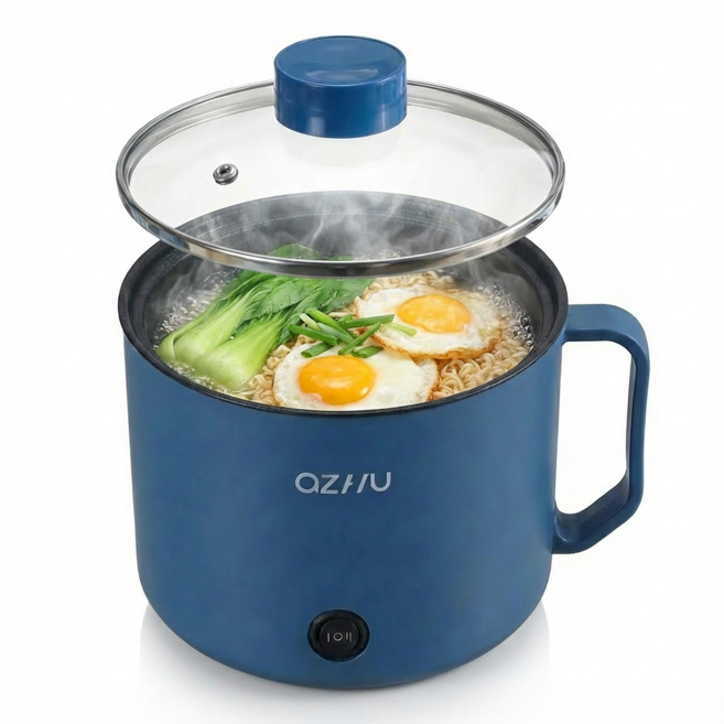 소형 전기냄비 다기능 기숙사 가정용 전기밥솥, 파란색, JT01