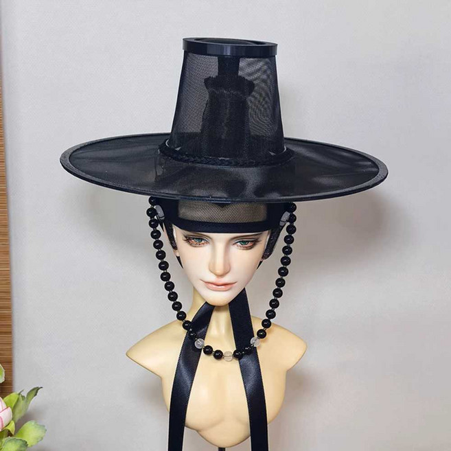 저승사자 갓 모자 양반갓 선비 전통 민속 소품 사극 3개 세트